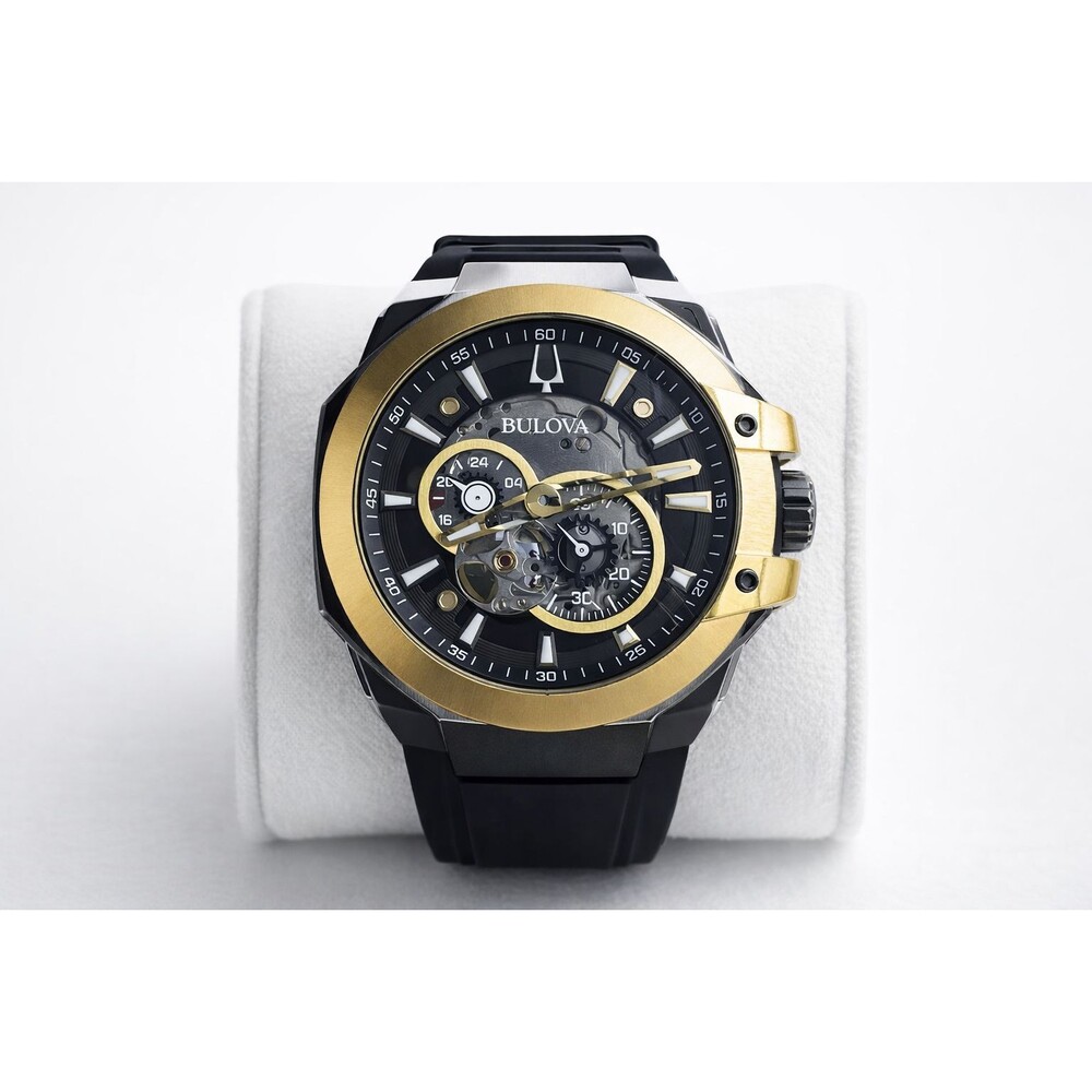 Bulova Men's Marc Anthony Automatic Maquina watch, model 98A310.